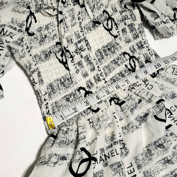 Puffy Sleeve Dress - Picture 7 of 9